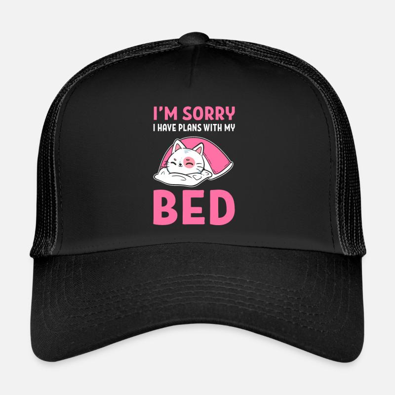 Pläne mit Bett Introvertiert Trucker Cap