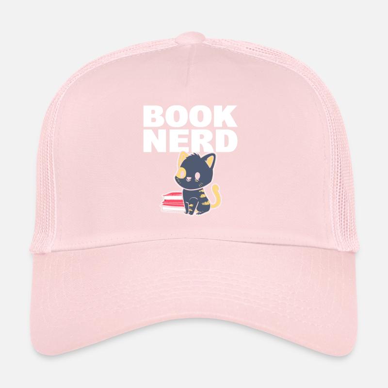 Book Nerd Avid Reader Trucker Cap