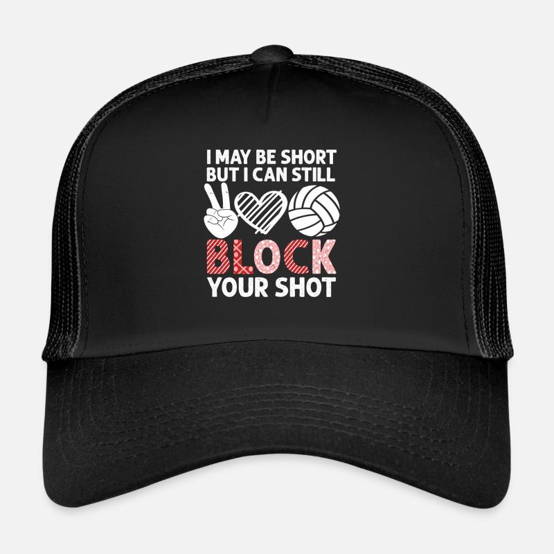 Je peux bloquer votre tir Volleyball de plage Casquette trucker 