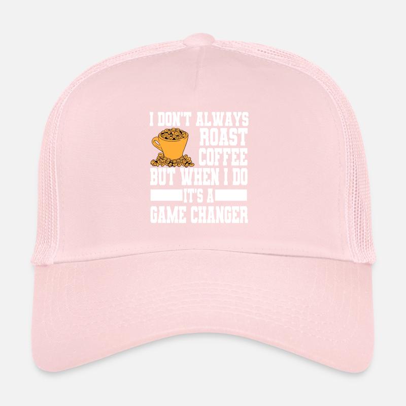 Slogan amusant de torréfaction de café pour les torréfacteurs à domicile Casquette trucker 
