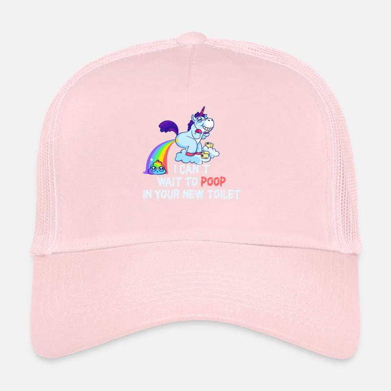 J’ai hâte de faire caca dans tes nouvelles toilettes Casquette trucker 