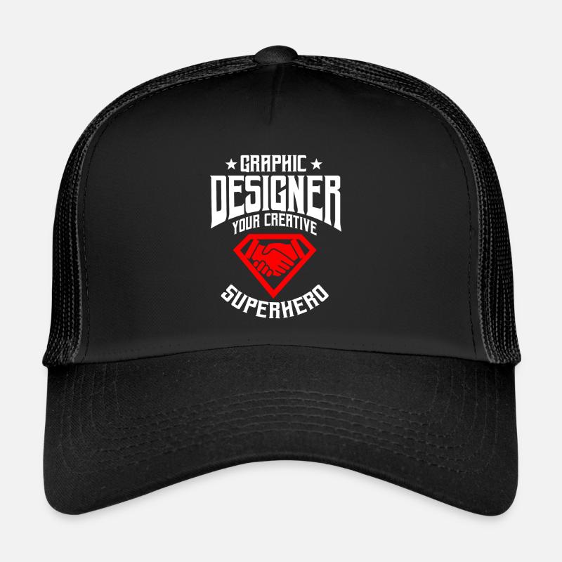 Chemise de graphiste géniale Casquette trucker 