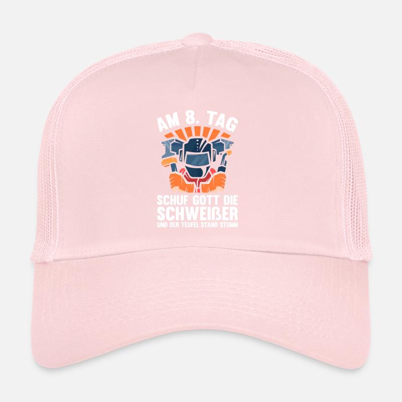 Schweißer Schlosser Gott Schweier Trucker Cap