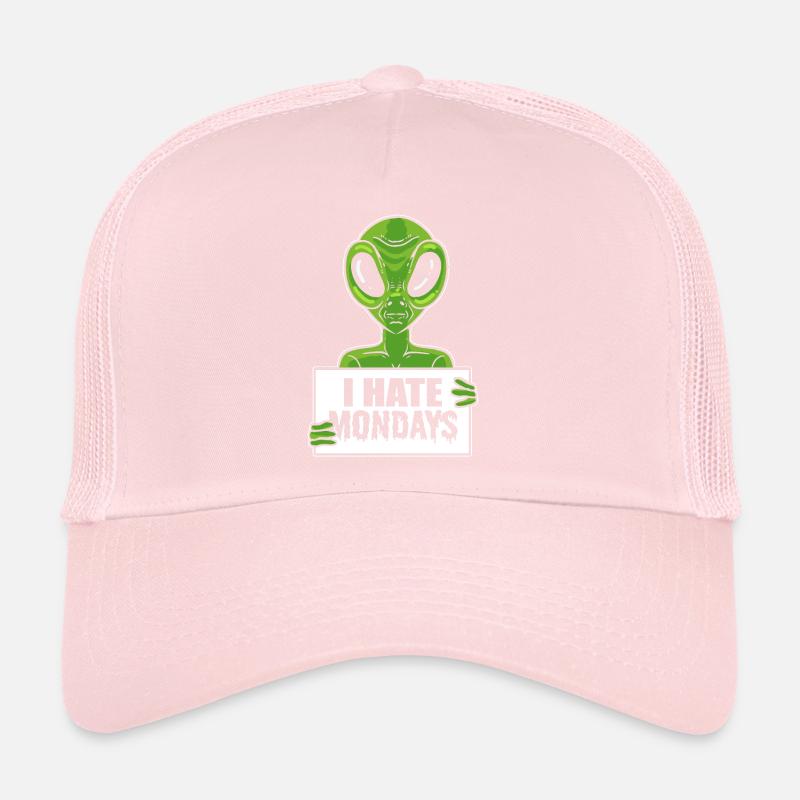 Alien Hate Monday Bourreau de travail Casquette trucker 