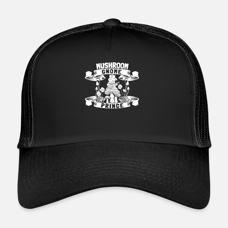Cueilleurs de champignons Prince Nain de champignons Casquette trucker 