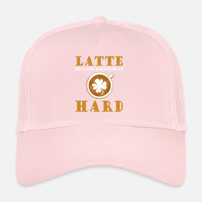 Lustiger Kaffee-latte-spruch Kaffeetrinker Trucker Cap