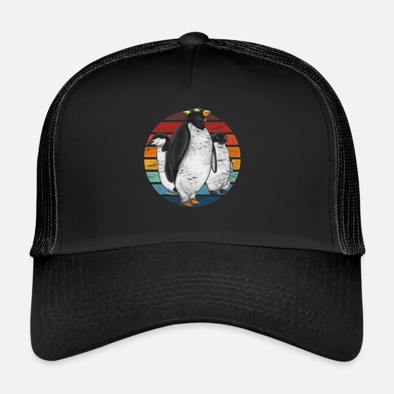 Pingouin rétro Casquette trucker 
