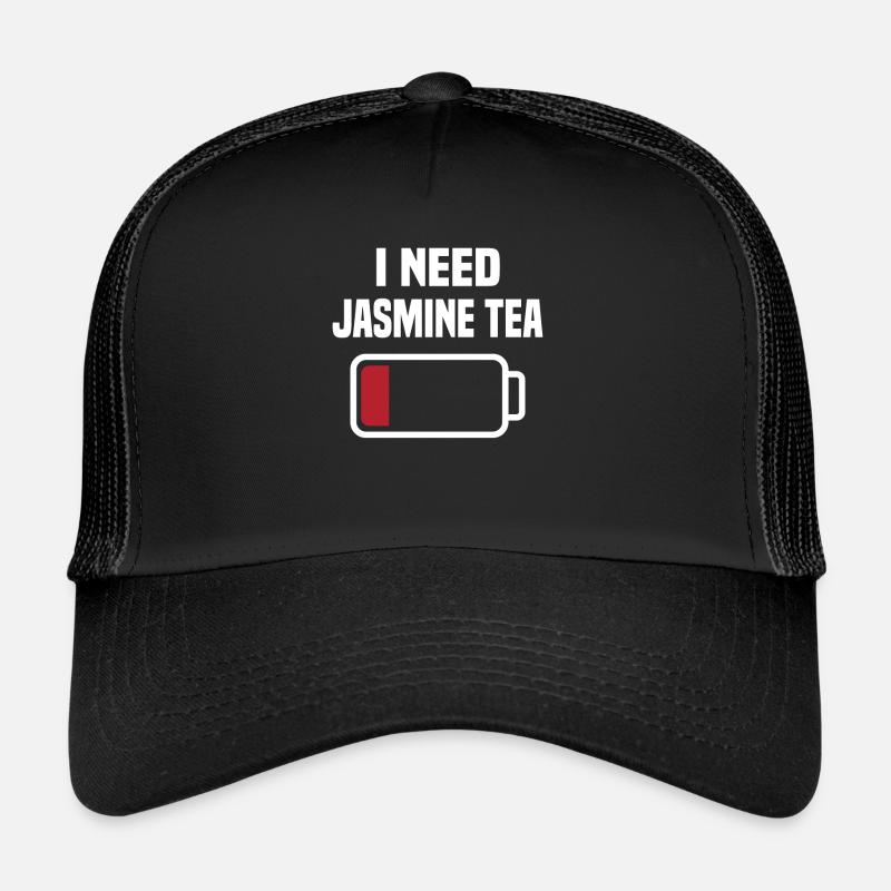 Great saying for jasmine tea lovers Trucker Cap