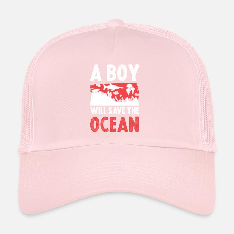 Ocean Save the Ocean Trucker Cap