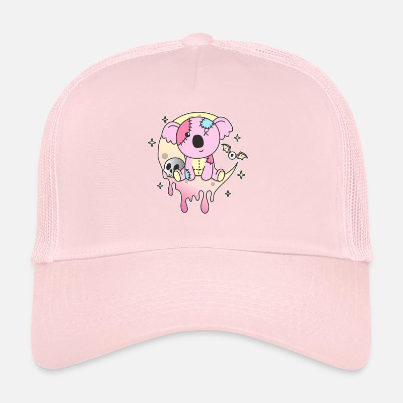 Kawaii Gothic Koala Pastel Gothic Goth Trucker Cap