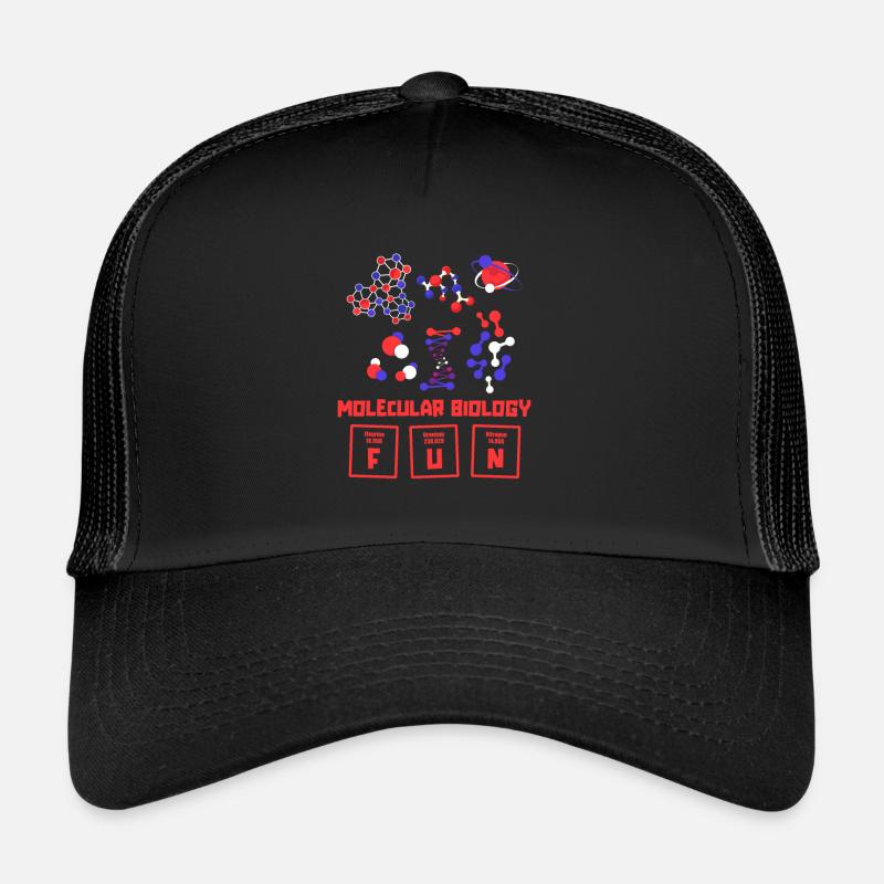 Biologie Biologiste Molécules Biologiste moléculaire Casquette trucker 