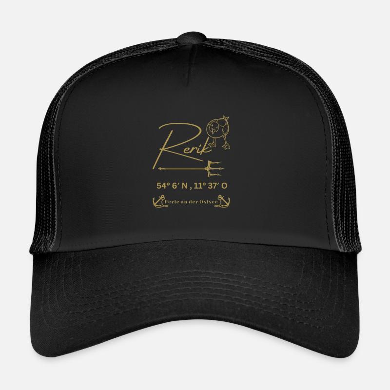 Coordonnées de Rerik-Möwe-Anker-Ostseebad Rerik Casquette trucker 