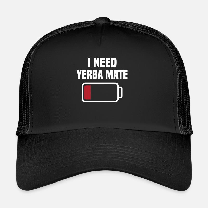 Funny Yerba Mate Outfit Trucker Cap