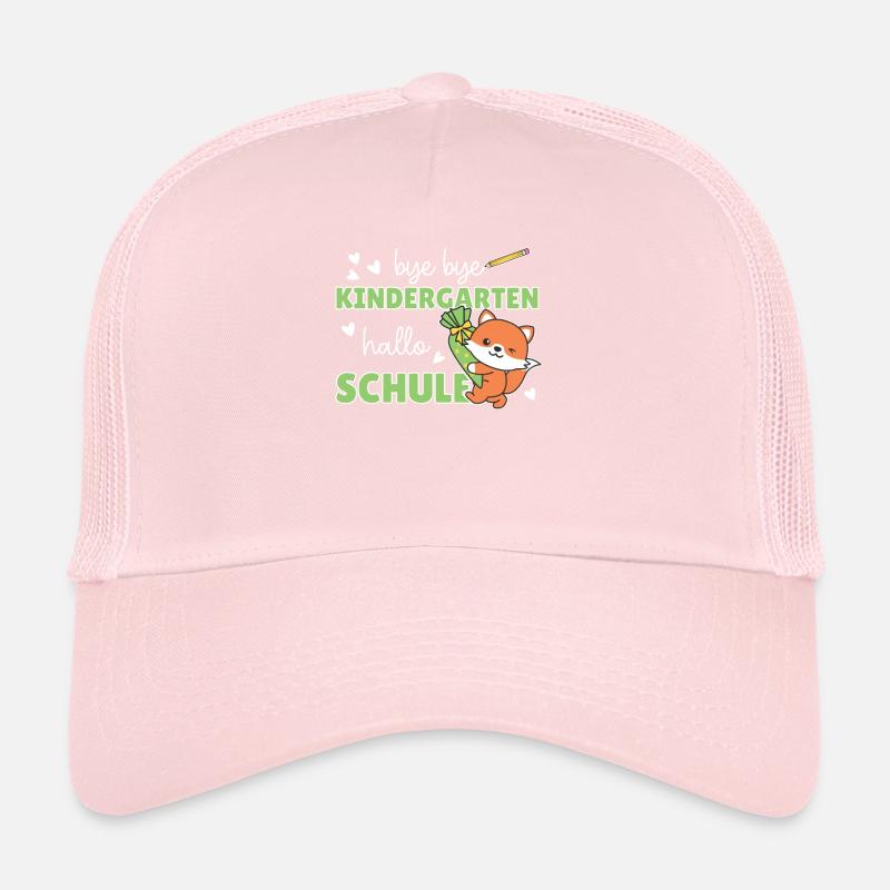 bye bye Kindergarten hallo Schule Fuchs Trucker Cap