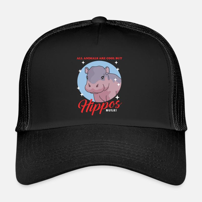 Nilpferd Baby Flusspferd Nilpferde Geschenk Trucker Cap