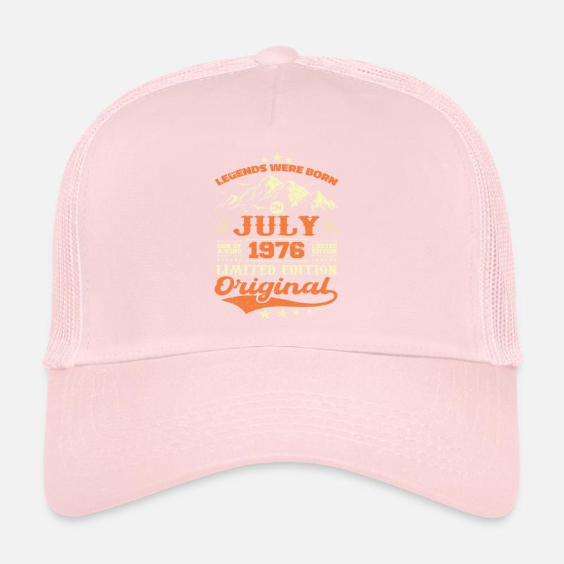 Juli 1976 Vintage Retro Jubiläum 1976 Trucker Cap
