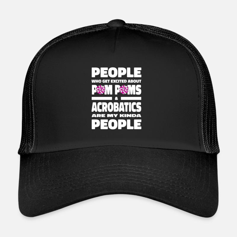 Cheerleader Cheerleading Lustig Trucker Cap