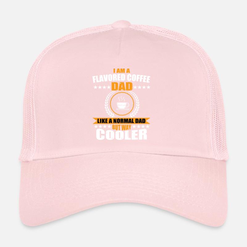Funny Flavored Coffee Dad Trucker Cap
