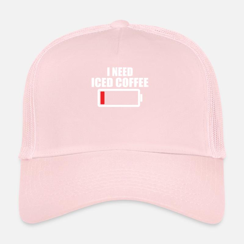 I need iced coffee Trucker Cap