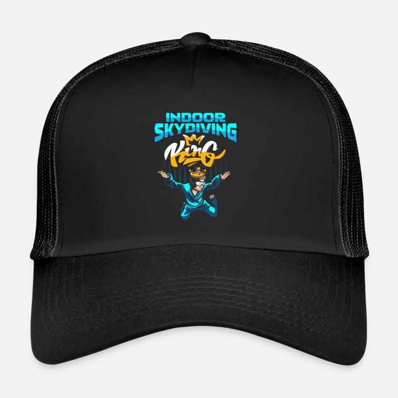 Indoor Skydiving King Trucker Cap