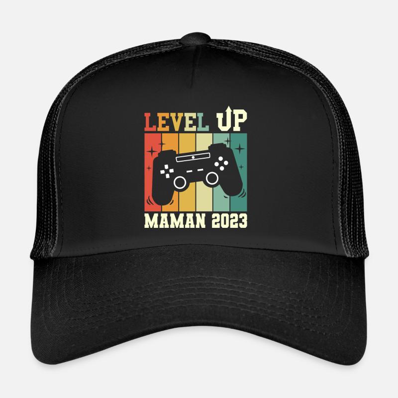 Mère Geek Annonce Grossesse Future Maman 2023 Casquette trucker 