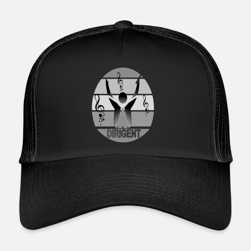Chef d’orchestre Compositeur Auteur-compositeur Idée cadeau Casquette trucker 