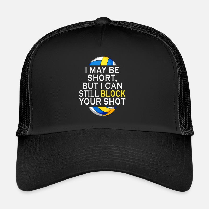 Je peux bloquer votre tir Volleyball de plage Casquette trucker 