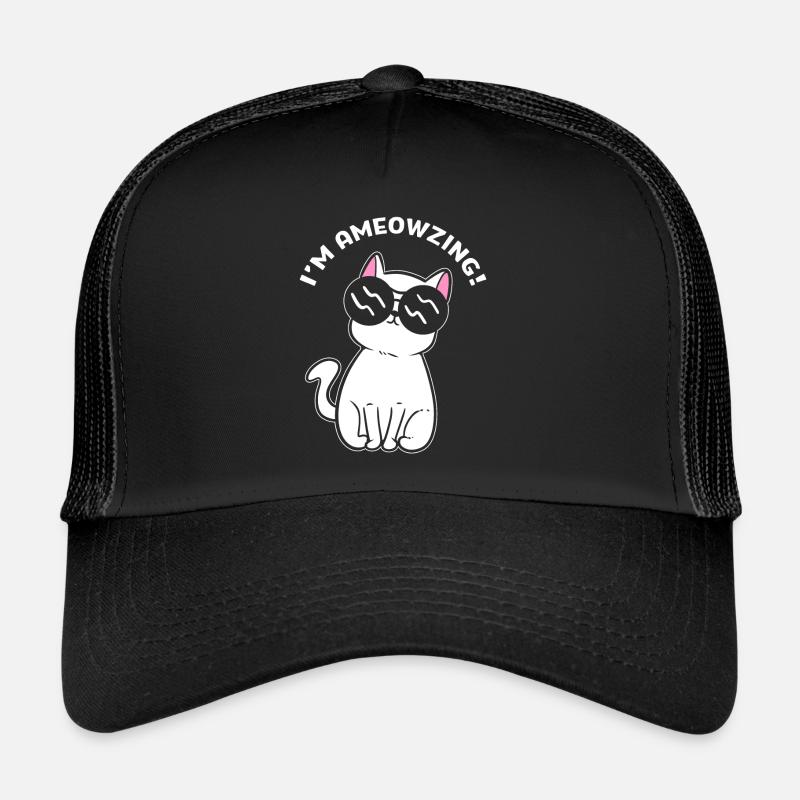 Incroyable dresseur de chats drôle Casquette trucker 