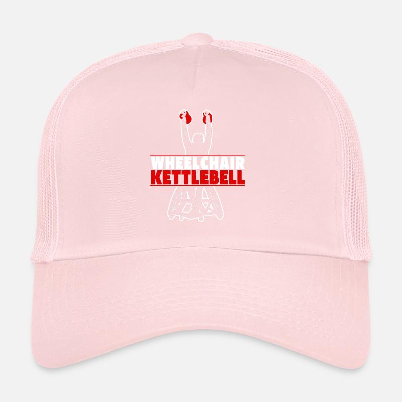 Kettlebell Rollstuhl Trucker Cap