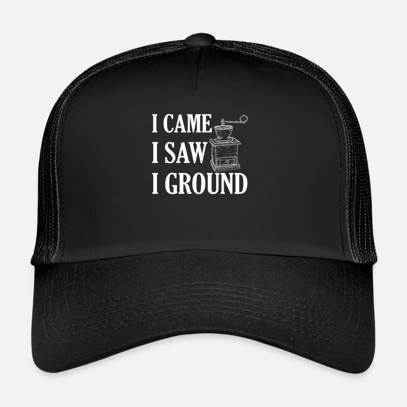 Coffee grinder Trucker Cap