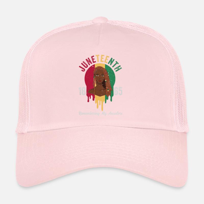 Juneteenth 1865 Remembering My Ancestors Trucker Cap