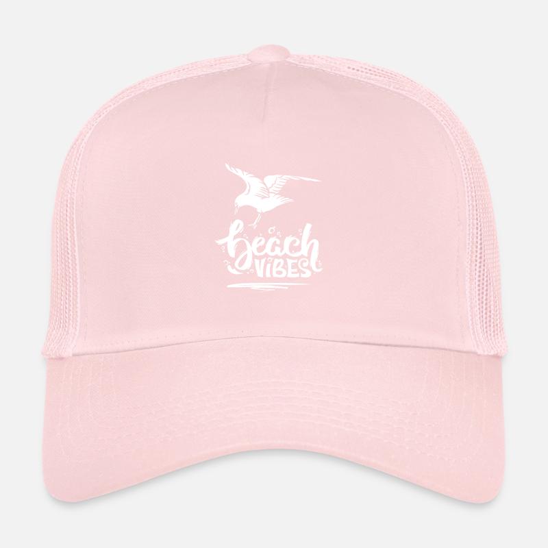 Beach Vibes & Seagull Trucker Cap