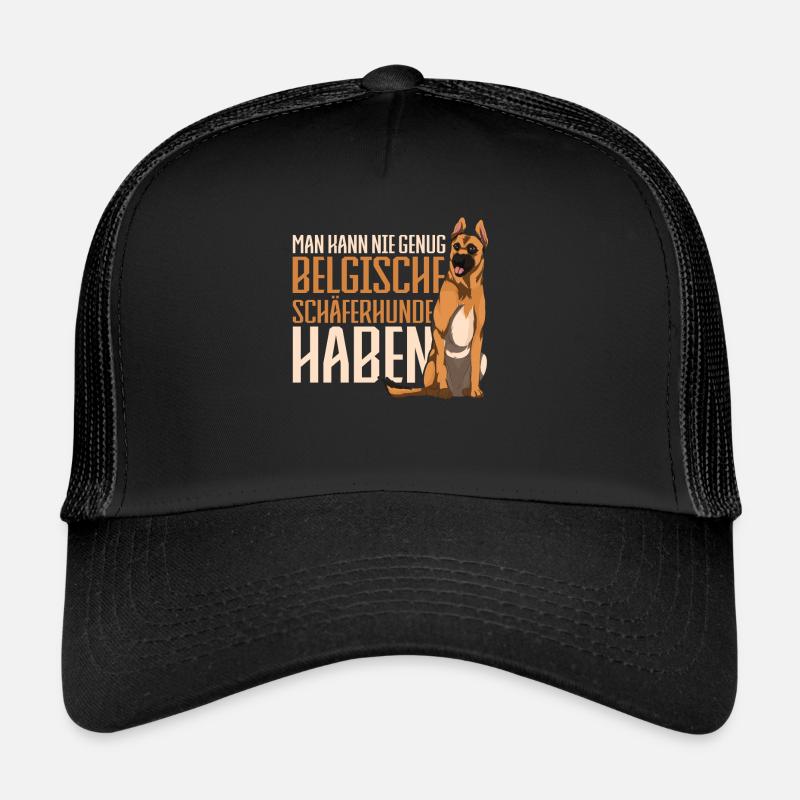 Lustiges Schäferhund Geschenk Belgischer Malinois Trucker Cap