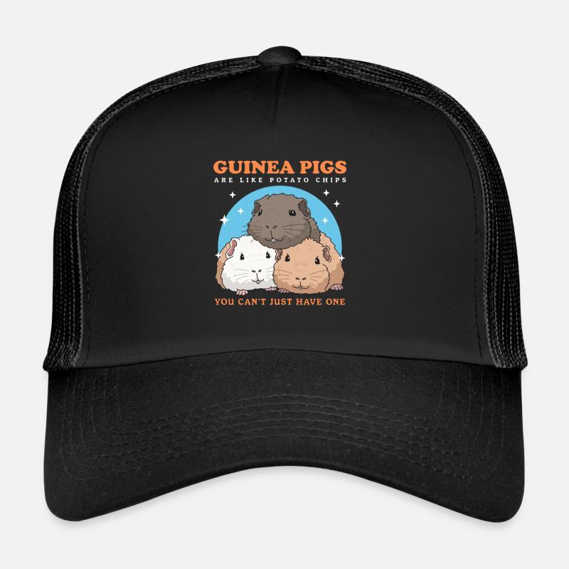 Propriétaire de cochon d’Inde Cadeau de cochon d’Inde Casquette trucker 
