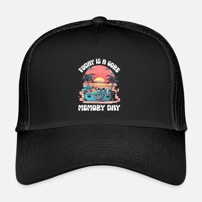 Today Is A Core Memory Day Families Groups Trucker Cap