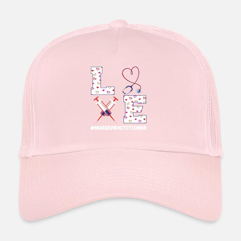 Infirmière en pratique avancée Saint-Valentin Casquette trucker 