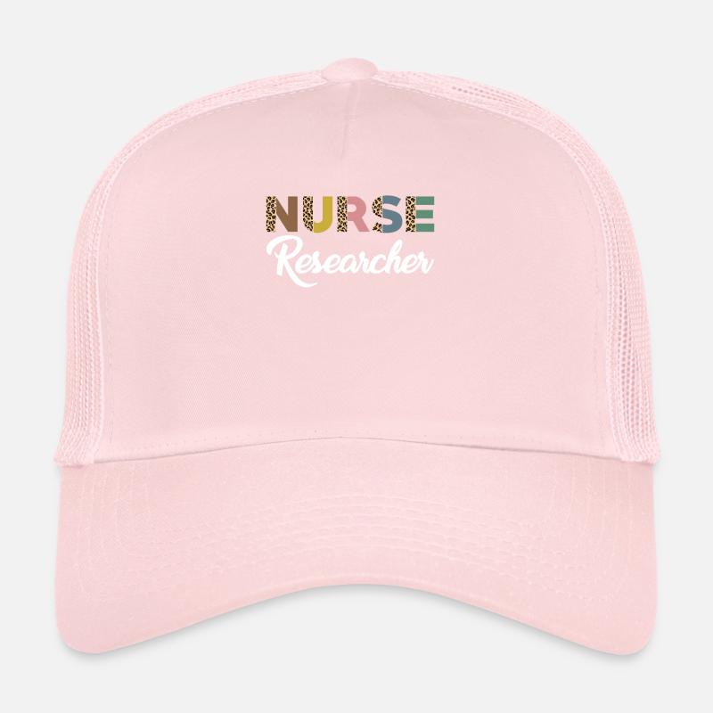 Infirmière scientifique Leopard Print Casquette trucker 