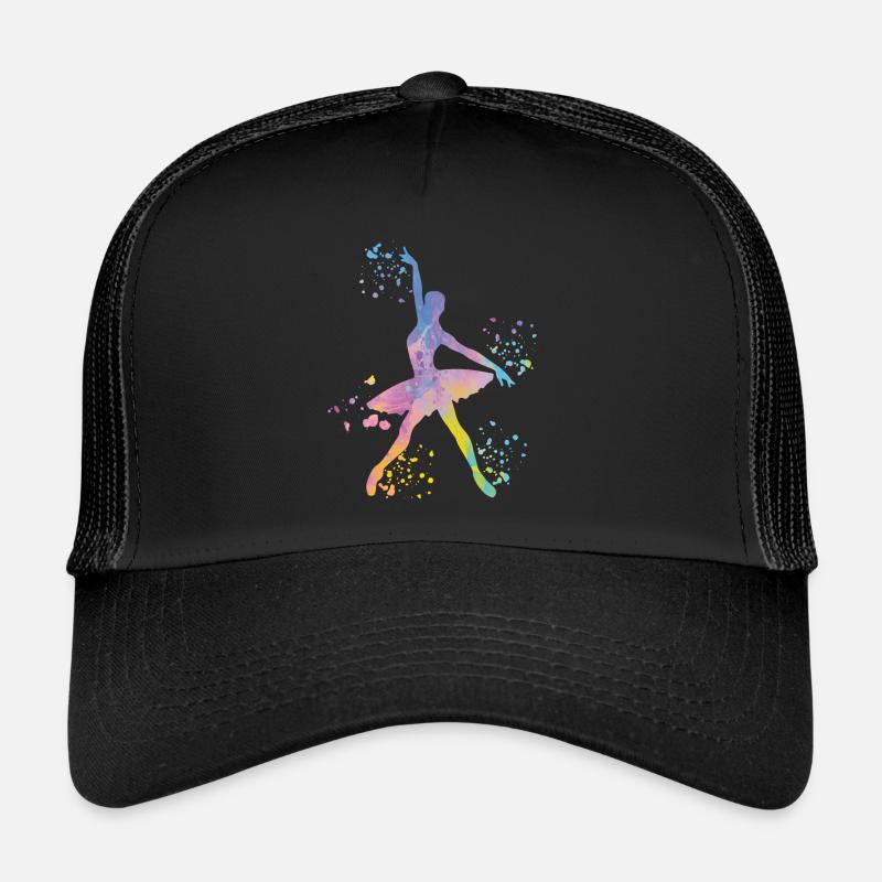 Ballet Danseuse Colorsplash Ballerina Casquette trucker 