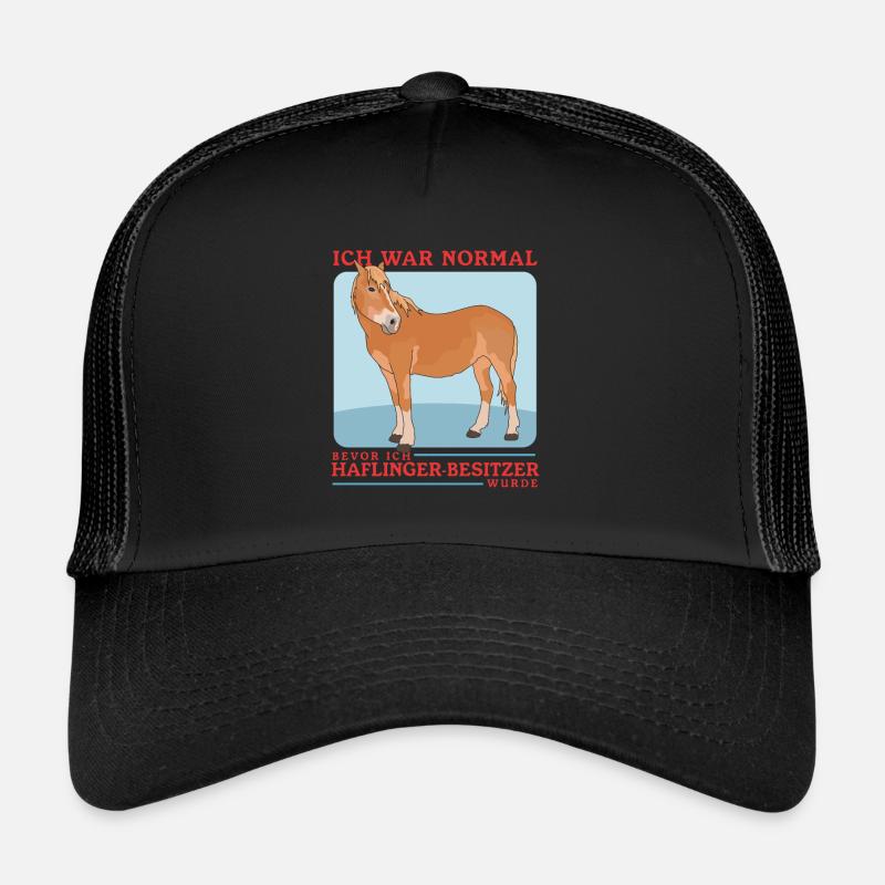 Haflinger Pferde Haffi Pferdebesitzer Geschenk Trucker Cap