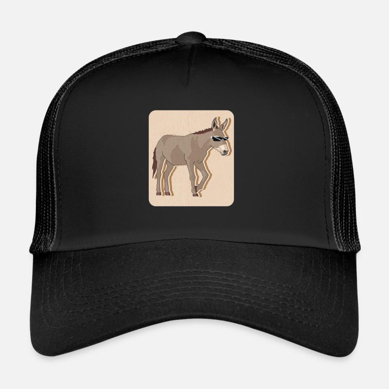 Âne propriétaire âne âne amoureux cadeau d’âne Casquette trucker 