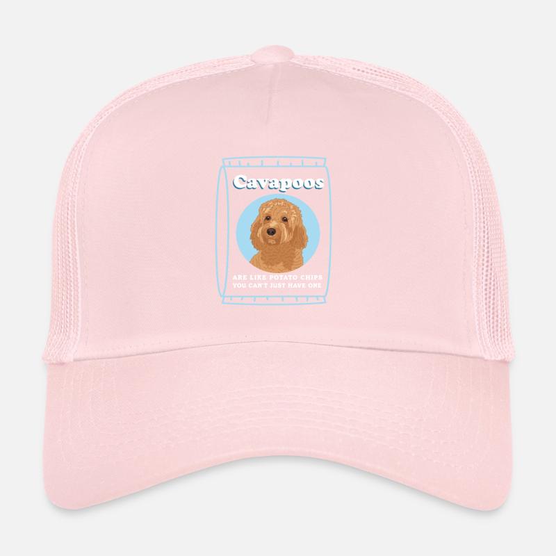 Chien Cavapoo | Cadeau du propriétaire de chien Cavoodle Casquette trucker 