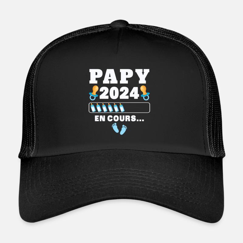 Futur Papy 2024 En Cours Casquette trucker 
