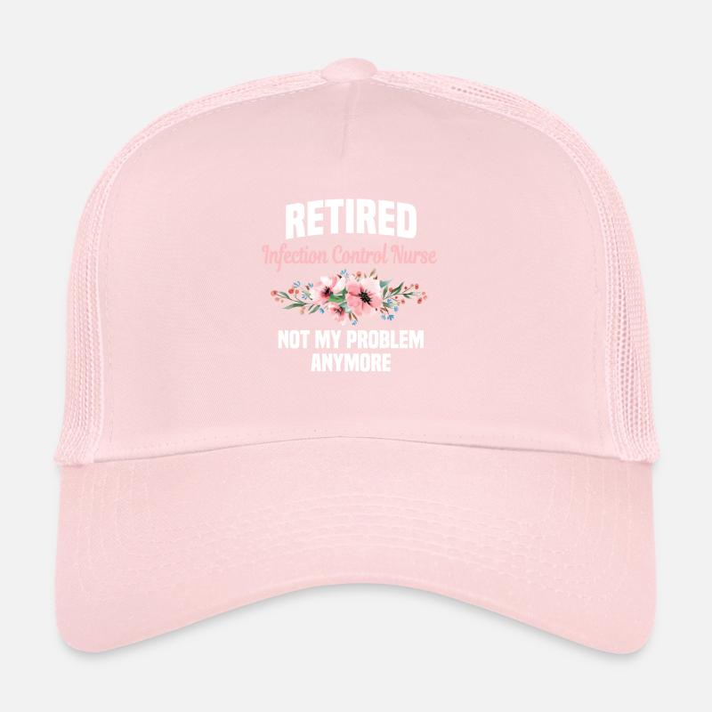 Pensionierte Hygiene Krankenschwester Trucker Cap