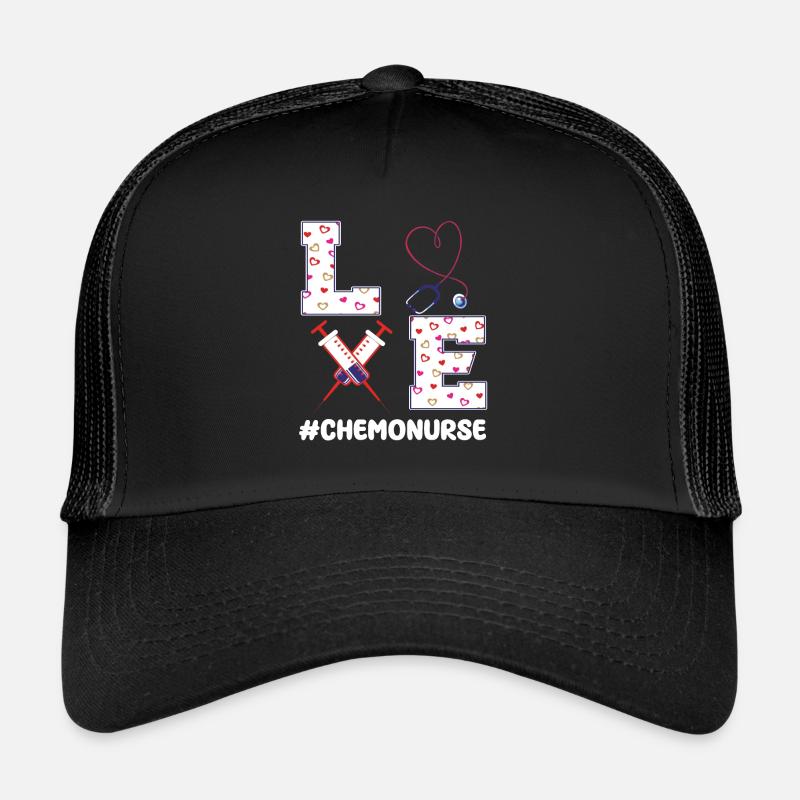 Chemo Krankenschwester Valentinstagsgeschenk Trucker Cap