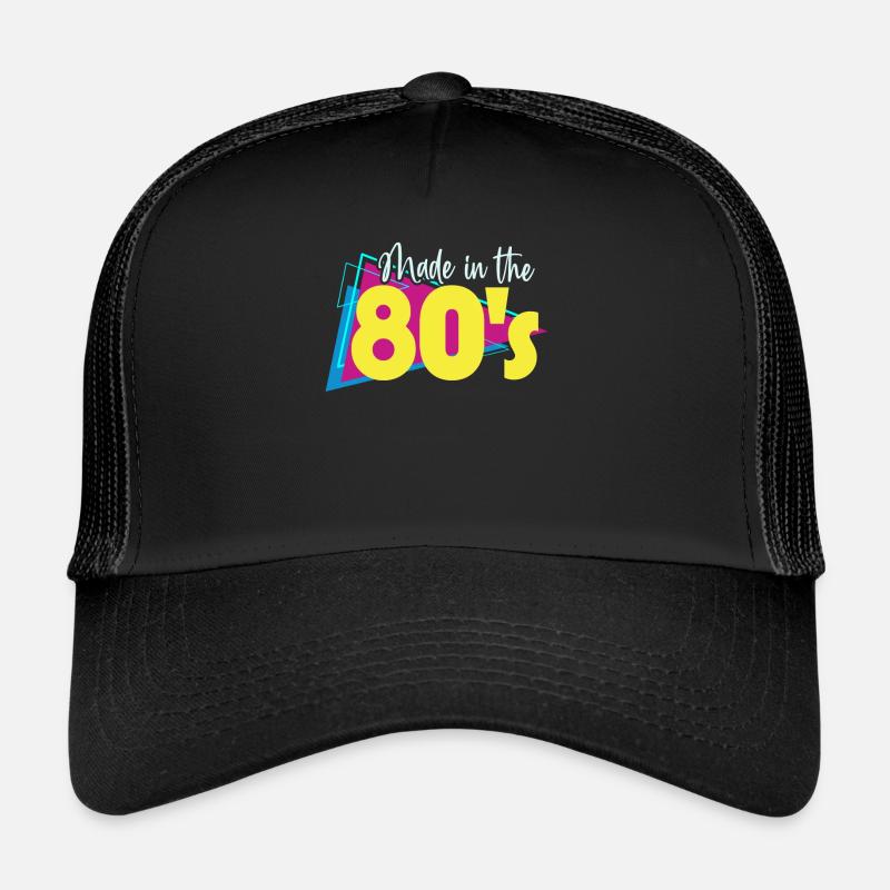 80er Die Musik der 80er Trucker Cap
