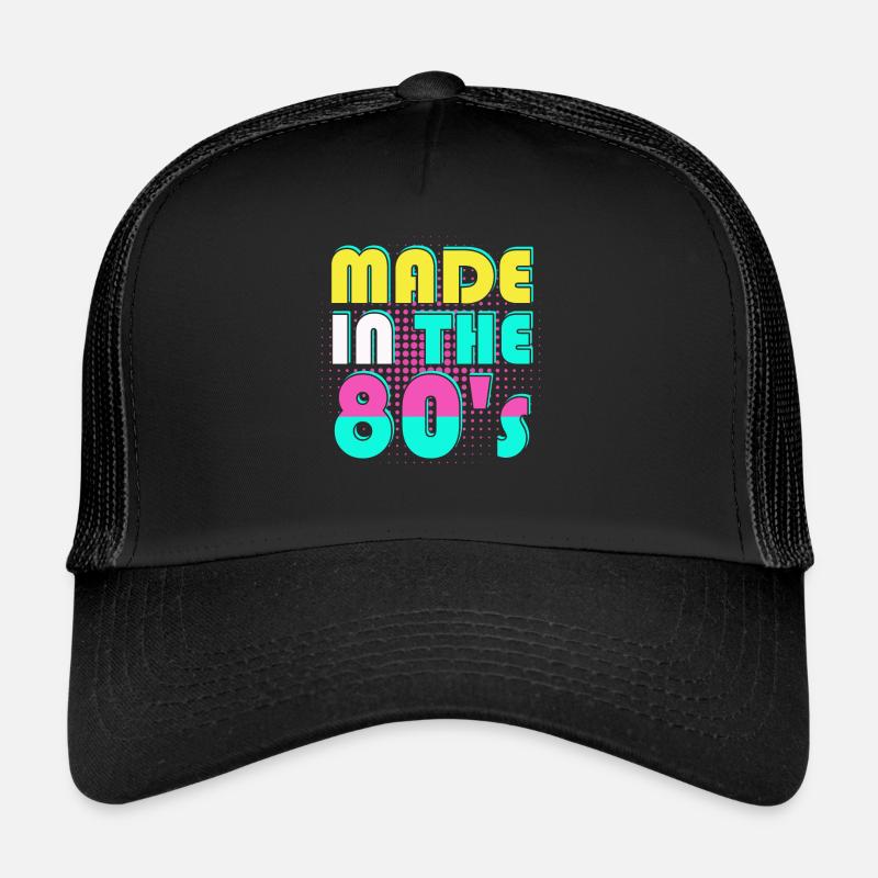 80er Die Musik der 80er Trucker Cap