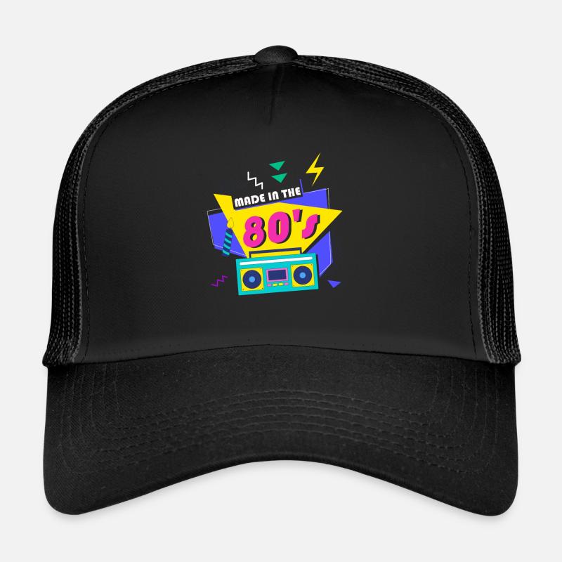 80's The 80s Music Trucker Cap