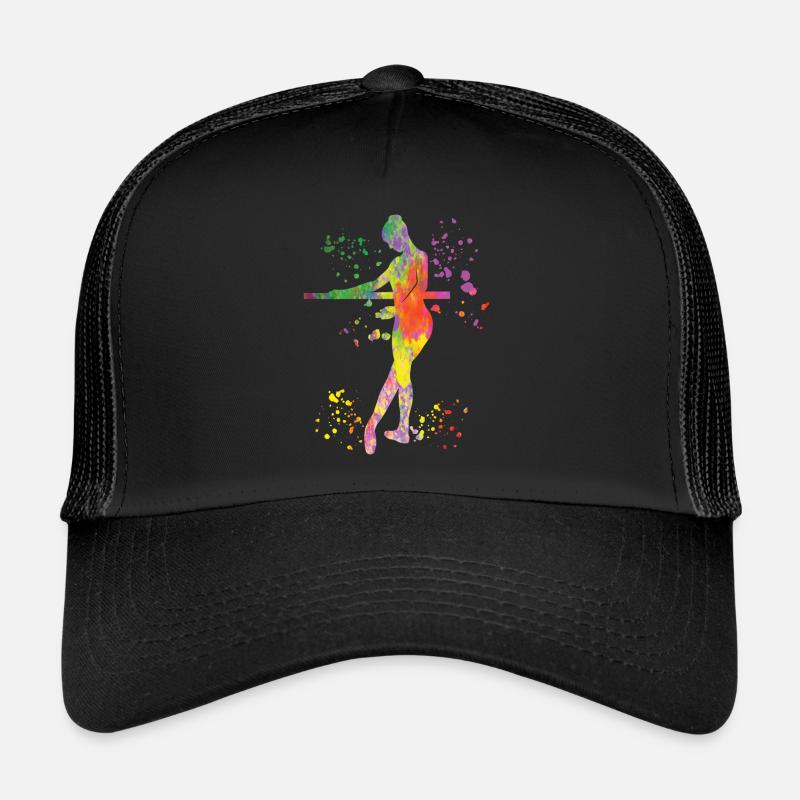 Ballet Danseuse Colorsplash Ballerina Casquette trucker 