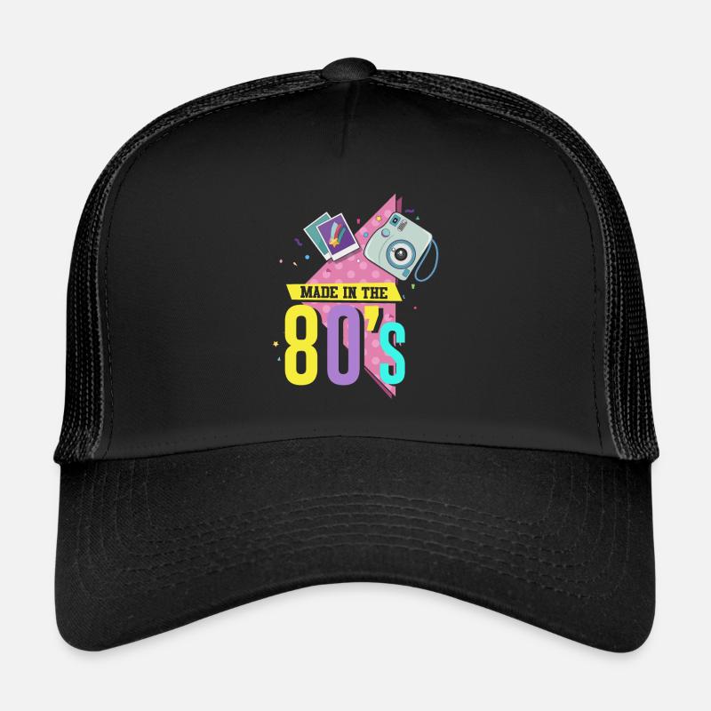 80er Die Musik der 80er Trucker Cap
