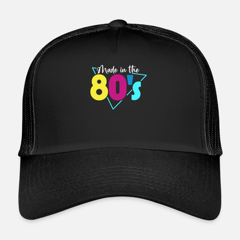 80's The 80s Music Trucker Cap